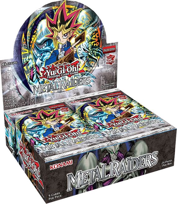 Metal Raiders (25th Anniversary Edition) (MRD-EN) Booster Box | Galactic Gamez