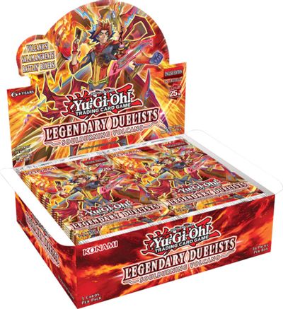 Legendary Duelists: Soulburning Volcano Booster Box | Galactic Gamez