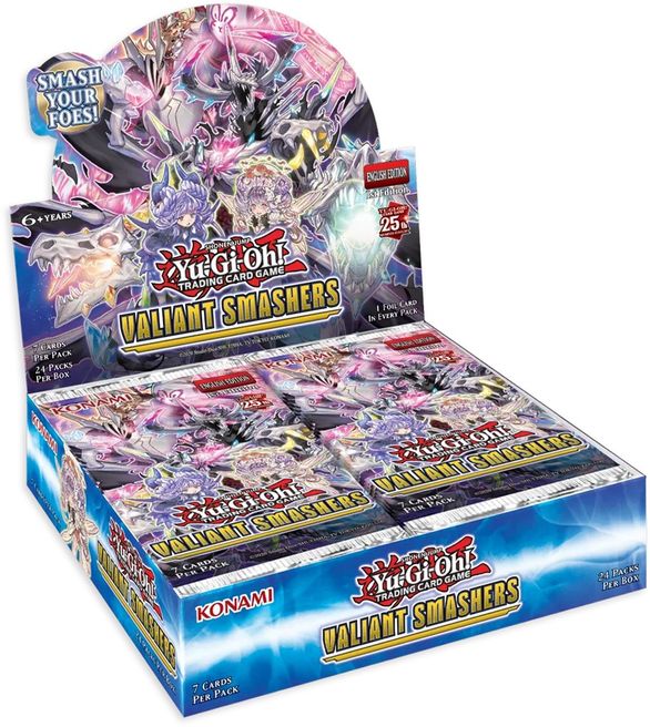 Valiant Smashers Booster Box (VASM) Yu-Gi-Oh! | Galactic Gamez
