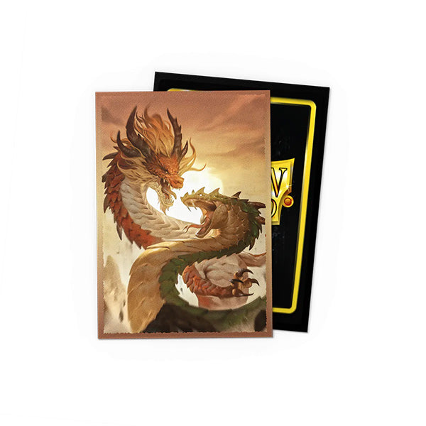 Dragon Shield Dual Matte Wood Snake (100ct) | Galactic Gamez