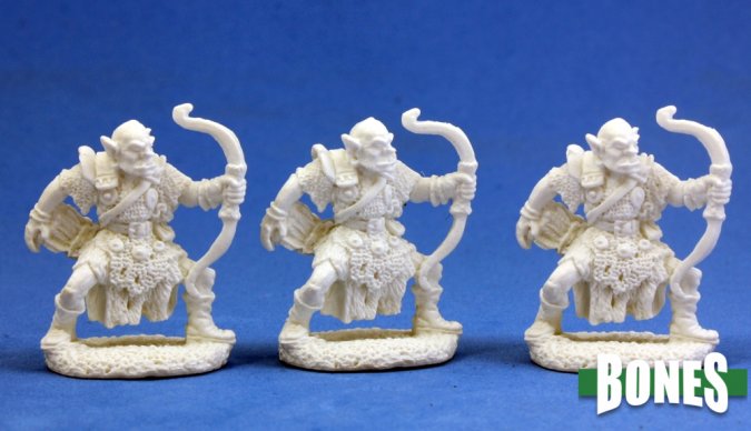 Dark Heaven Bones: Orc Archers (3) | Galactic Gamez