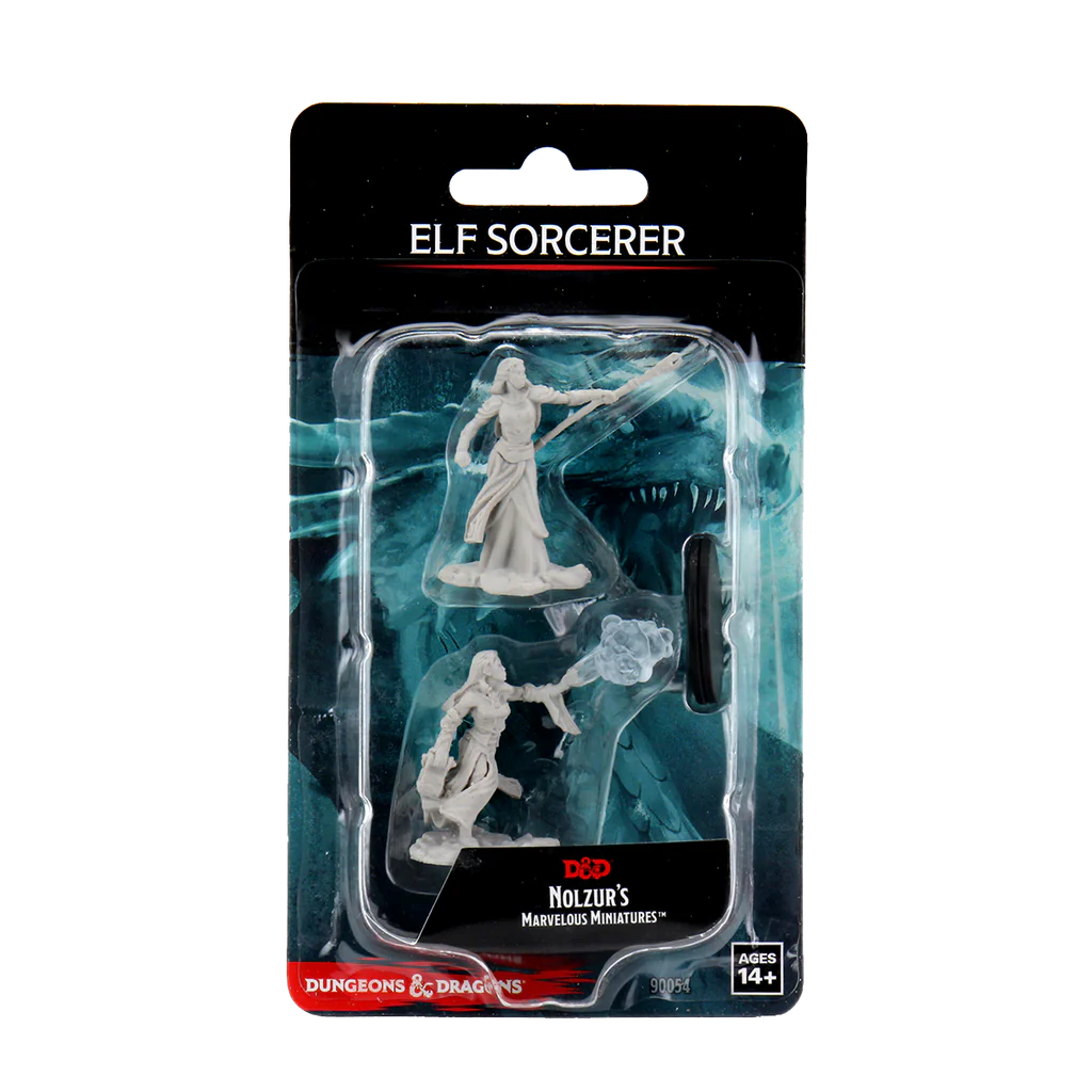 D&D Nolzur's Marvelous Minitures: Elf Sorcerer | Galactic Gamez
