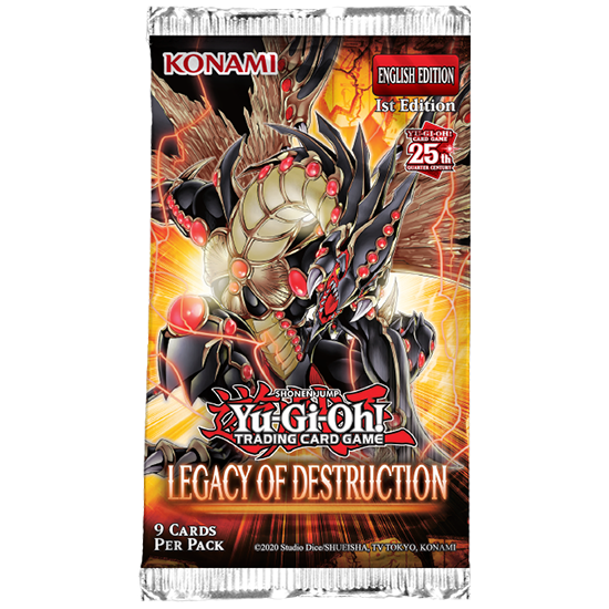 Legacy of Destruction Booster Pack - YuGiOh (LEDE) | Galactic Gamez