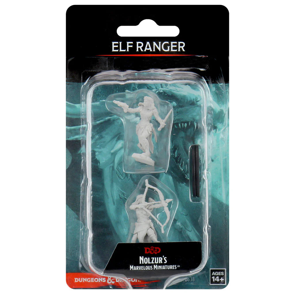D&D Nolzur's Marvelous Minitures: Elf Ranger Female | Galactic Gamez