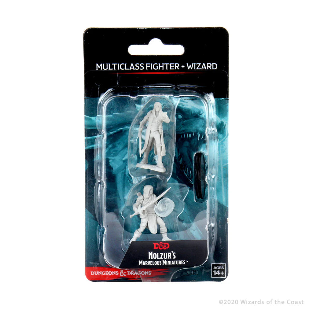 D&D Nolzur's Marvelous Minitures: Multiclass Fighter + Wizard | Galactic Gamez