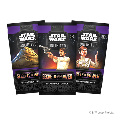 Star Wars: Unlimited – Secrets Of Power: Booster Pack | Galactic Gamez