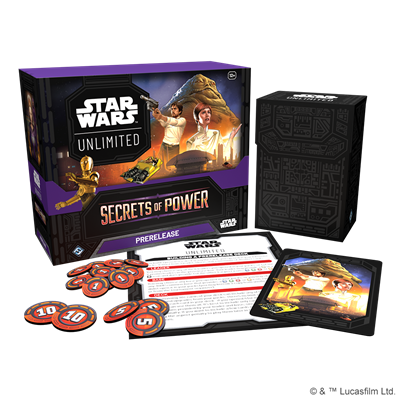 Star Wars: Unlimited – Secrets Of Power: Prerelease Pack | Galactic Gamez