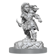 D&D Nolzur's Marvelous Minitures:  Halfling Rogue Female | Galactic Gamez