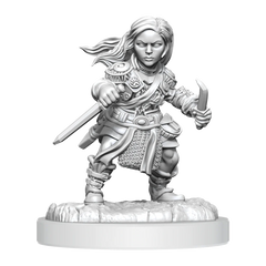 D&D Nolzur's Marvelous Minitures:  Halfling Rogue Female | Galactic Gamez