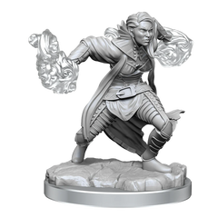 D&D Nolzur's Marvelous Minitures:  Half-Elf Warlock Female | Galactic Gamez