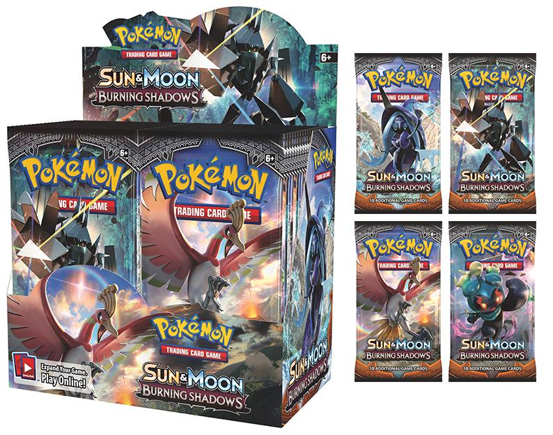 POKÉMON TCG Sun & Moon Burning Shadows Booster | Galactic Gamez