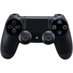 Playstation 4 Dualshock 4 Jet Black Controller - Playstation 4 | Galactic Gamez