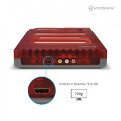 RetroN 3 HD 3-in-1 Retro Gaming Console for NES®, Super NES®/Super Famicom™, and Genesis®/Mega Drive (Jasper Red) - Hyperkin | Galactic Gamez