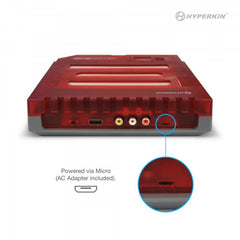 RetroN 3 HD 3-in-1 Retro Gaming Console for NES®, Super NES®/Super Famicom™, and Genesis®/Mega Drive (Jasper Red) - Hyperkin | Galactic Gamez