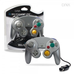 Wii/ GameCube CirKa Controller (Silver) | Galactic Gamez