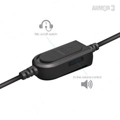 "SoundTac" Universal Gaming Headset for Switch/ PS4/ Xbox One/ Wii U/ Xbox 360/ PC/ Mac - Armor3 | Galactic Gamez