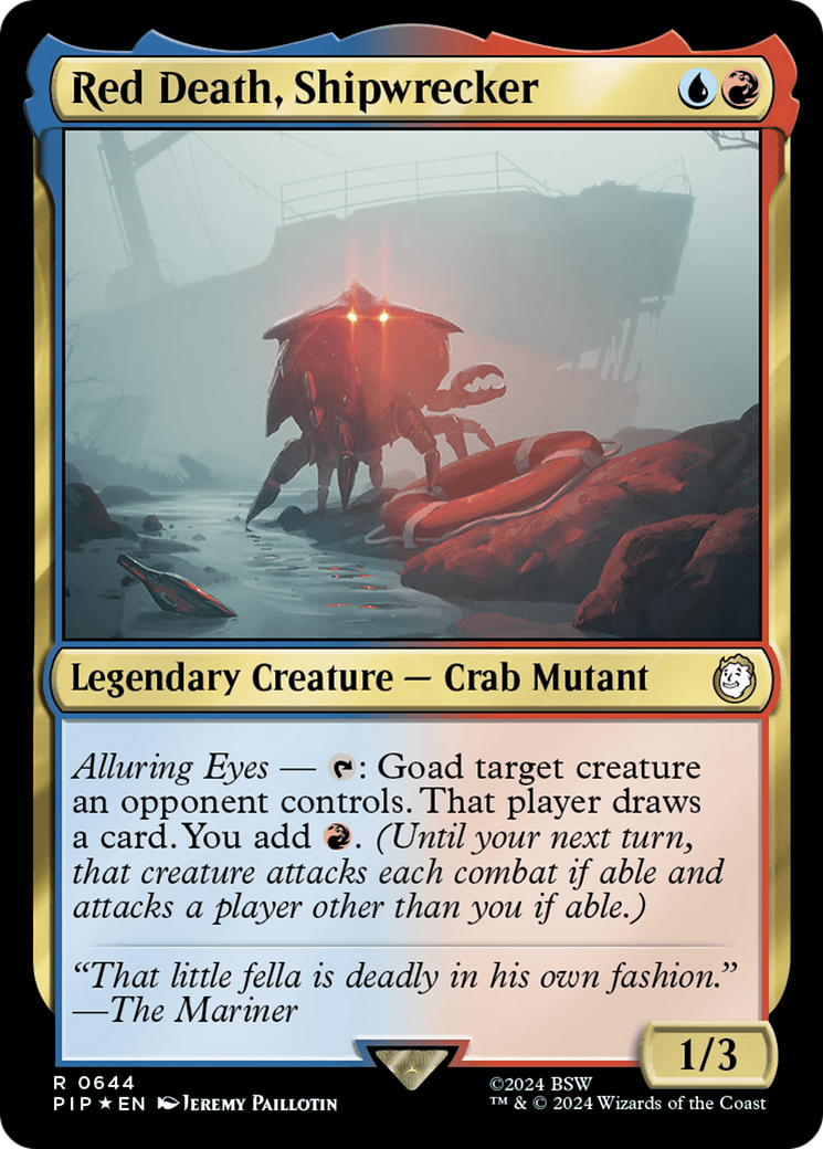 Red Death, Shipwrecker (Surge Foil) [Fallout] | Galactic Gamez