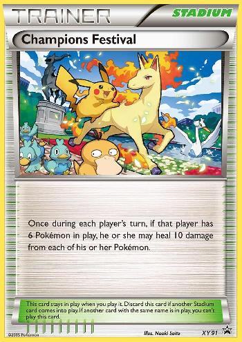 Champions Festival (XY91) (2015) [XY: Black Star Promos] | Galactic Gamez