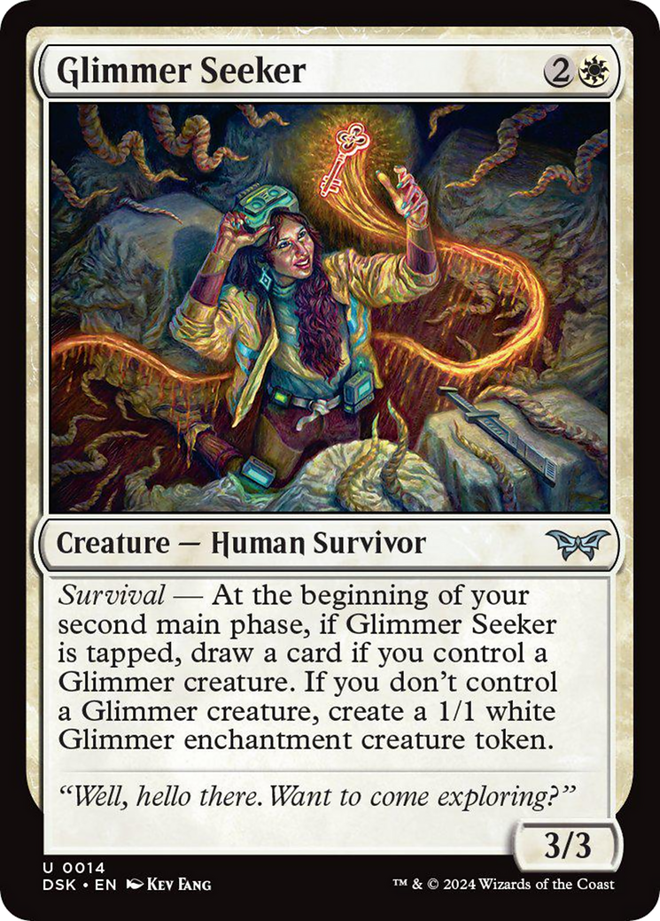 Glimmer Seeker [Duskmourn: House of Horror] | Galactic Gamez