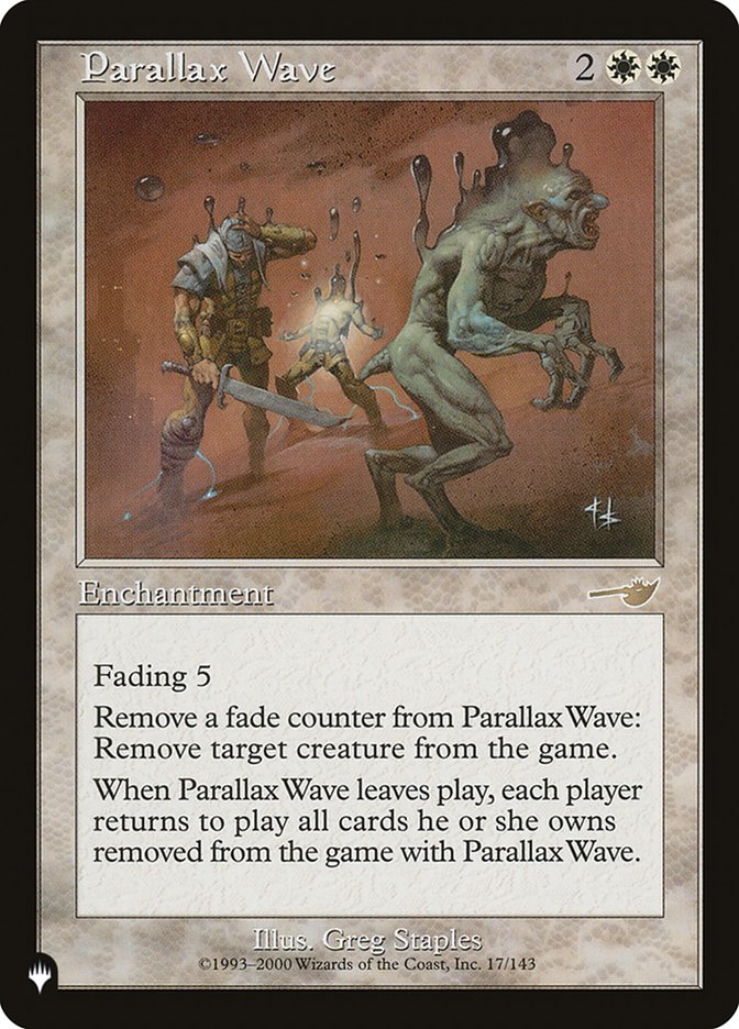 Parallax Wave [The List] | Galactic Gamez