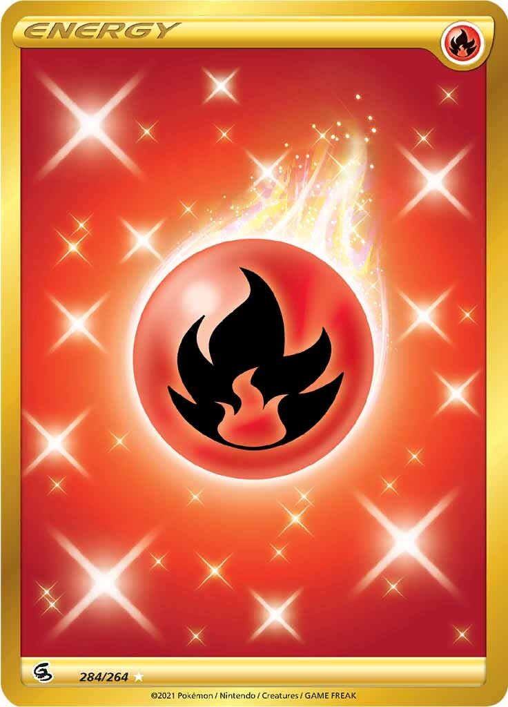 Fire Energy (284/264) [Sword & Shield: Fusion Strike] | Galactic Gamez