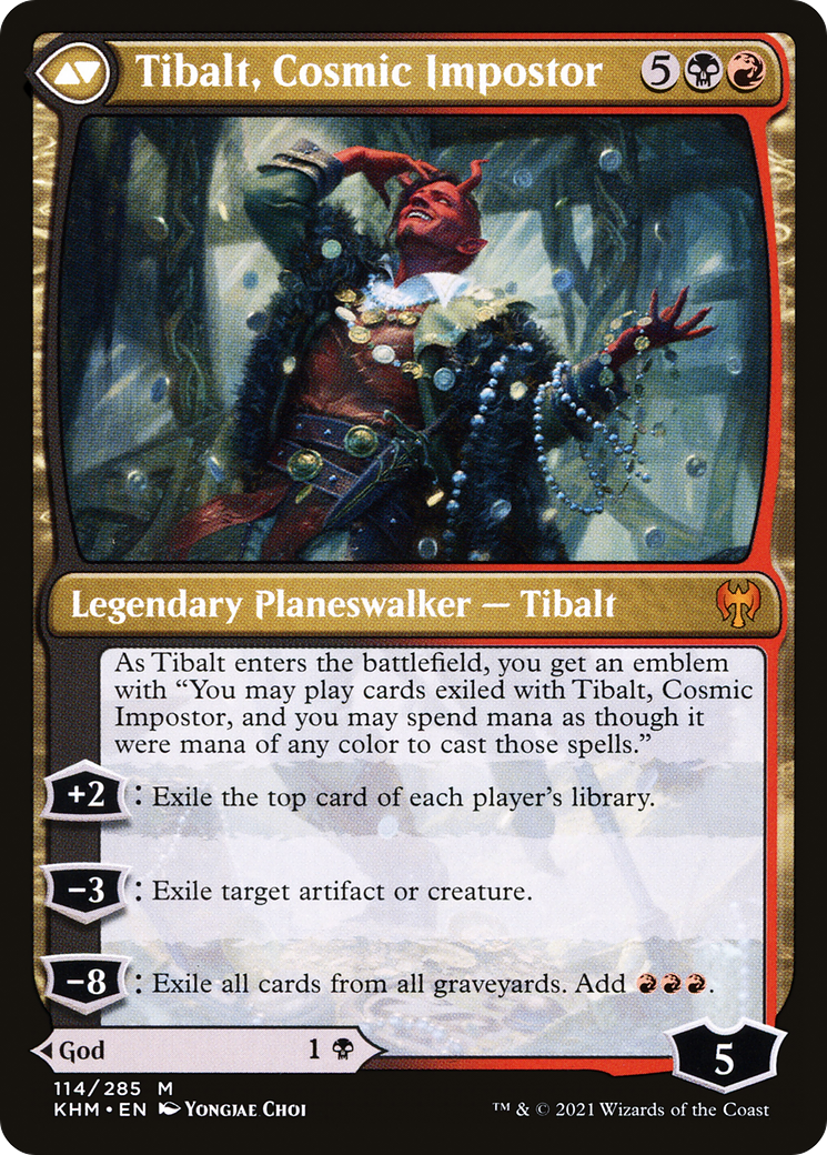 Valki, God of Lies // Tibalt, Cosmic Impostor [Secret Lair: From Cute to Brute] | Galactic Gamez