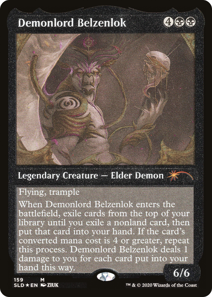 Demonlord Belzenlok (Foil Etched) [Secret Lair Drop Series] | Galactic Gamez