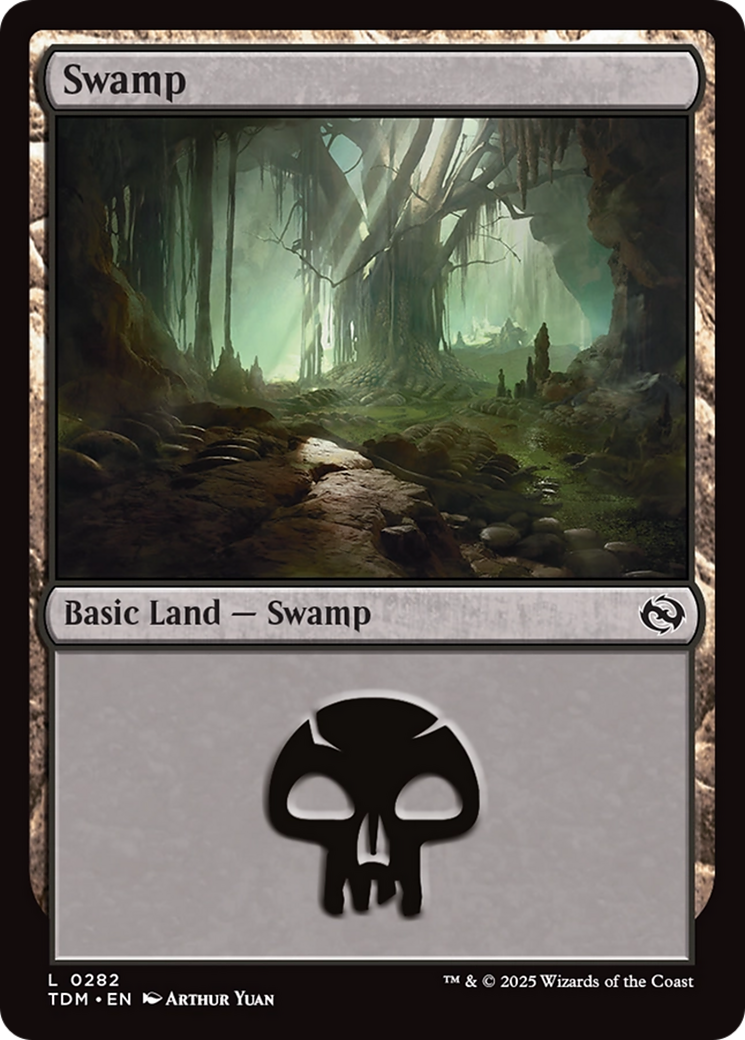 Swamp (0282) [Tarkir: Dragonstorm] | Galactic Gamez