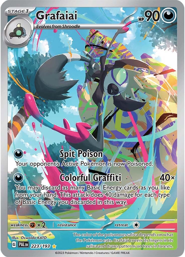 Grafaiai (223/193) [Scarlet & Violet: Paldea Evolved] | Galactic Gamez