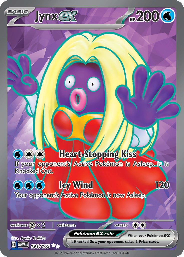 Jynx ex (191/165) [Scarlet & Violet 151] | Galactic Gamez