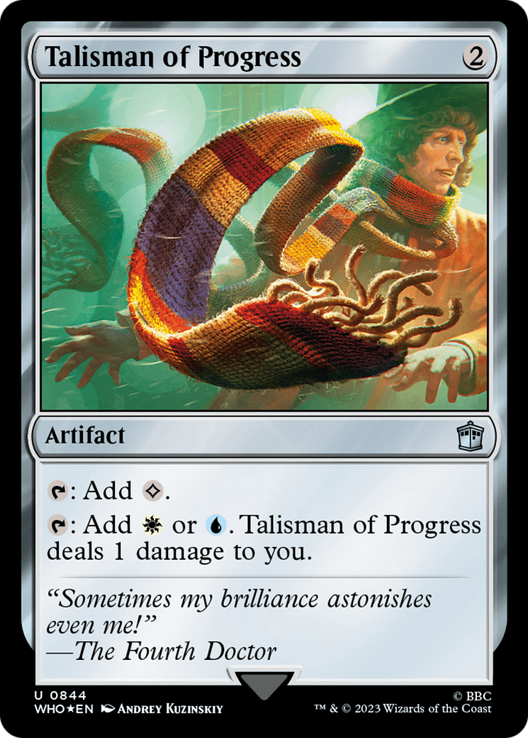 Talisman of Progress (Surge Foil) [Doctor Who] | Galactic Gamez