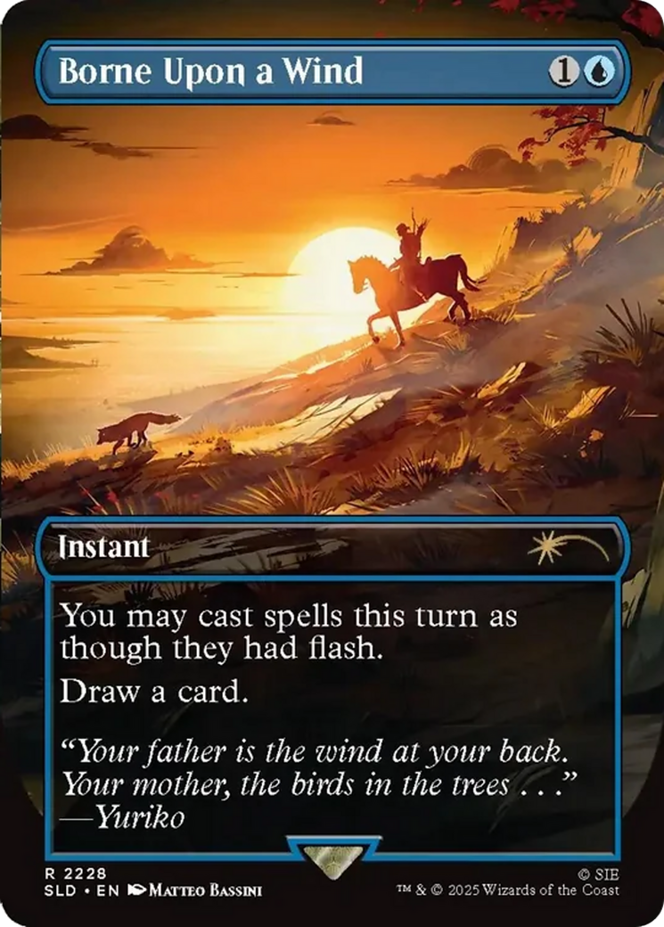 Borne Upon a Wind [Secret Lair Drop Series] | Galactic Gamez