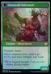 Ulvenwald Oddity // Ulvenwald Behemoth [Innistrad: Crimson Vow Prerelease Promos] | Galactic Gamez