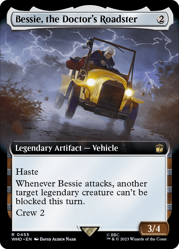 Bessie, the Doctor's Roadster (Extended Art) [Doctor Who] | Galactic Gamez