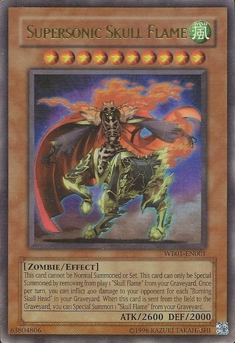 Supersonic Skull Flame [WB01-EN001] Super Rare | Galactic Gamez