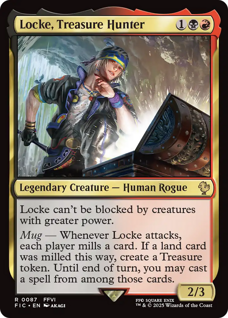 Locke, Treasure Hunter [FINAL FANTASY Commander] | Galactic Gamez