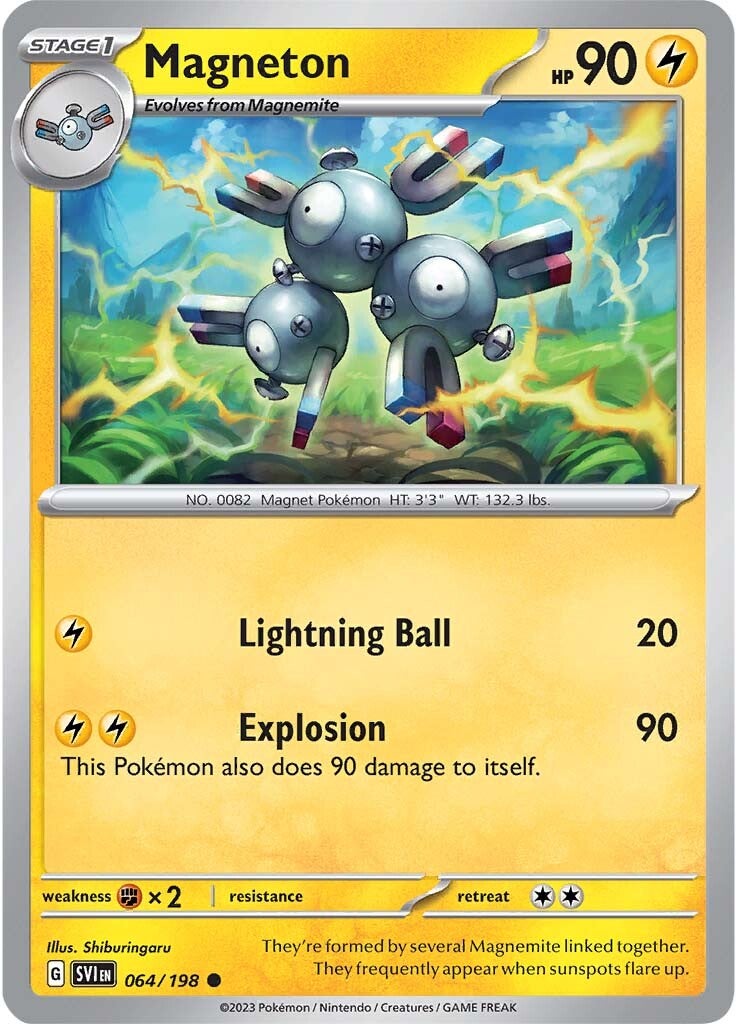 Magneton (064/198) [Scarlet & Violet: Base Set] | Galactic Gamez