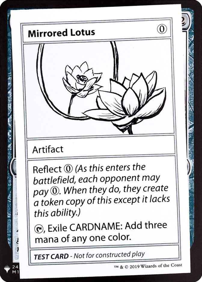 Mirrored Lotus [Mystery Booster Playtest Cards] | Galactic Gamez