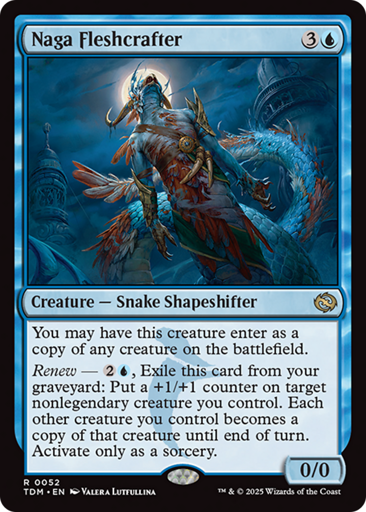 Naga Fleshcrafter [Tarkir: Dragonstorm] | Galactic Gamez