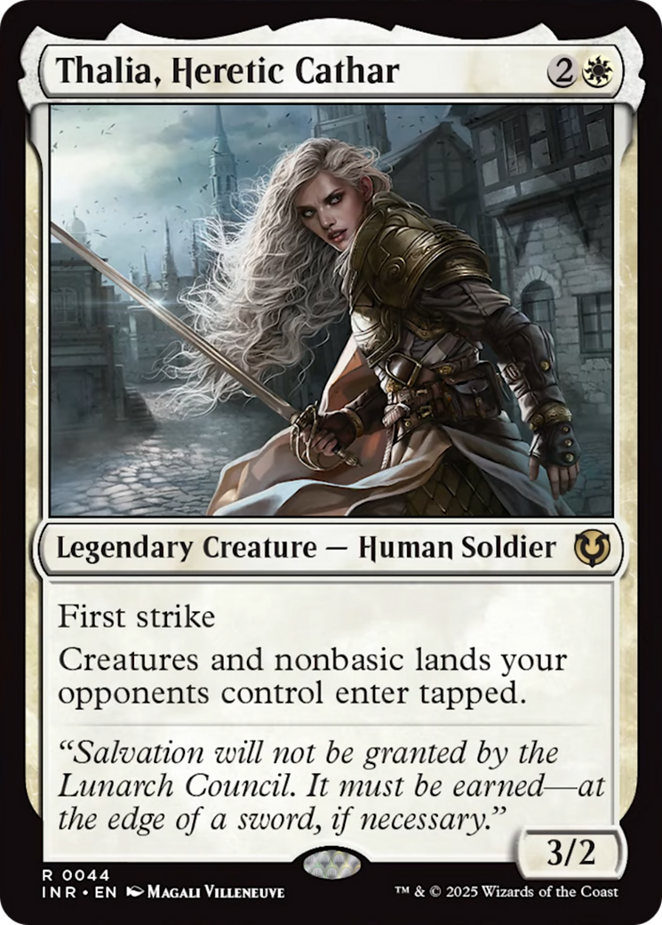 Thalia, Heretic Cathar [Innistrad Remastered] | Galactic Gamez