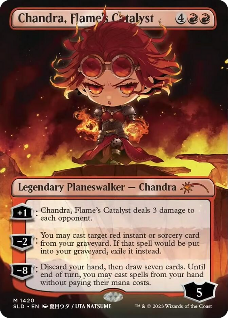 Chandra, Flame's Catalyst (Rainbow Foil) [Secret Lair Drop Series] | Galactic Gamez