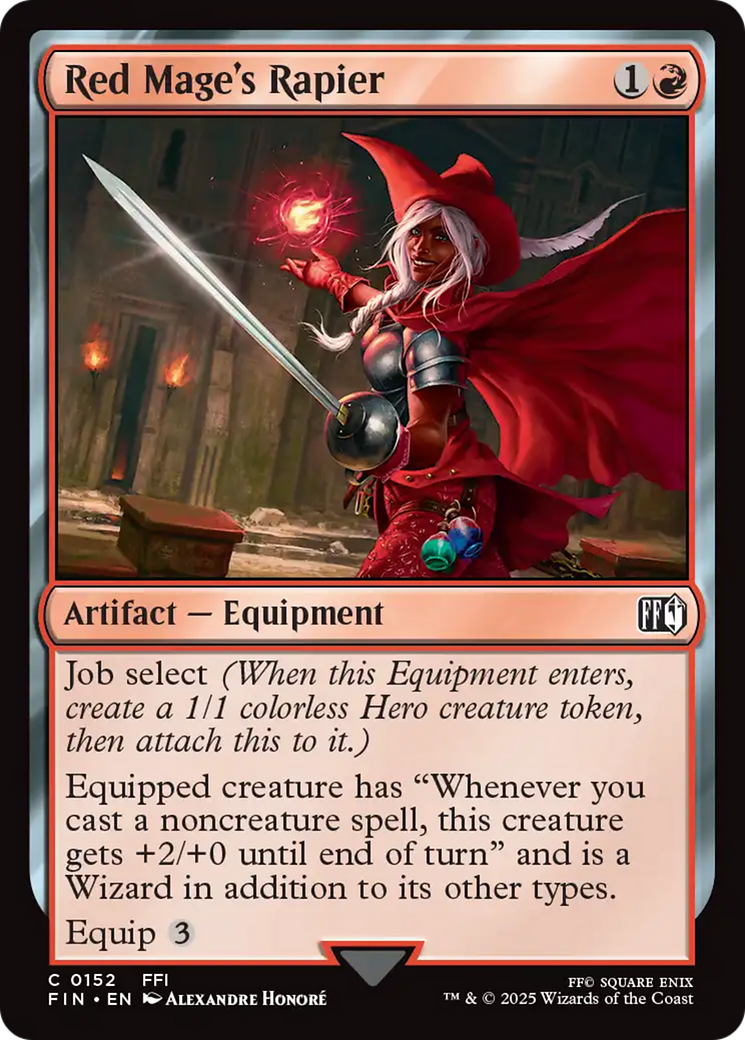 Red Mage's Rapier [FINAL FANTASY] | Galactic Gamez