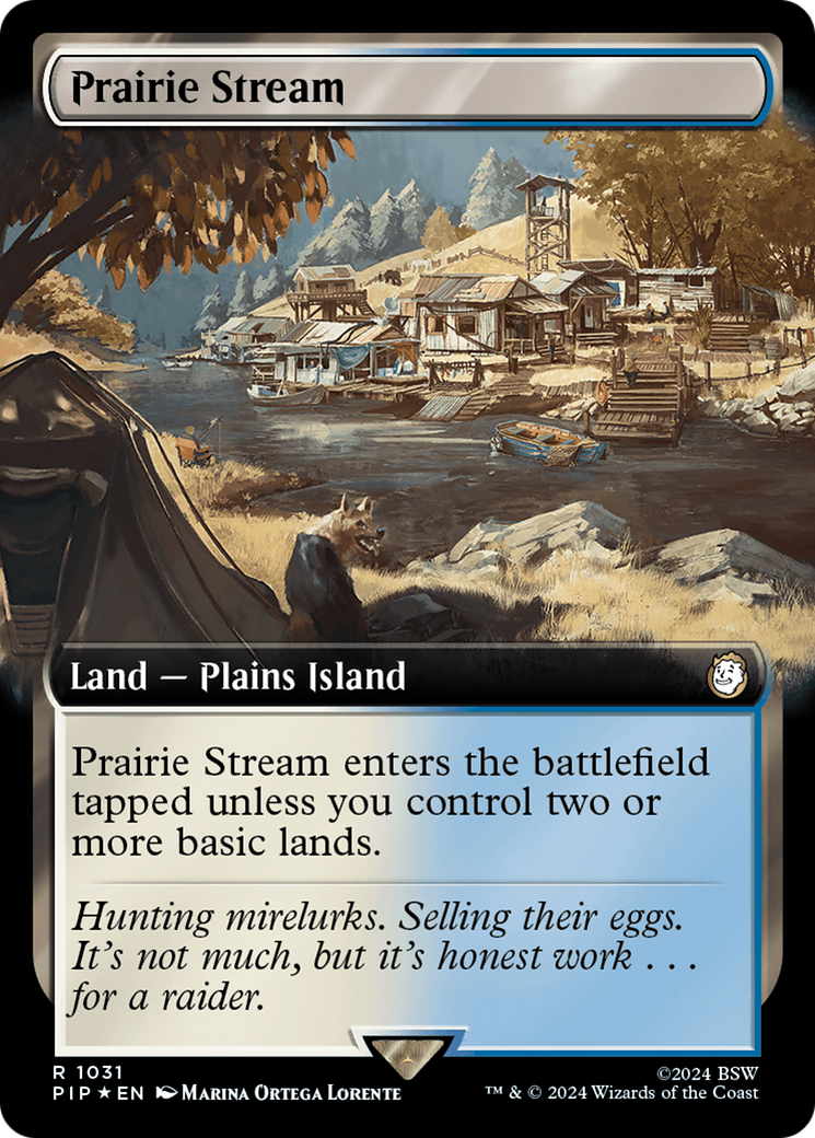 Prairie Stream (Extended Art) (Surge Foil) [Fallout] | Galactic Gamez