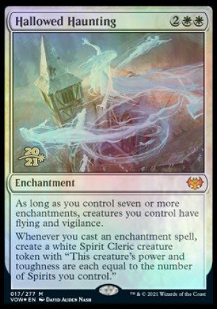 Hallowed Haunting [Innistrad: Crimson Vow Prerelease Promos] | Galactic Gamez