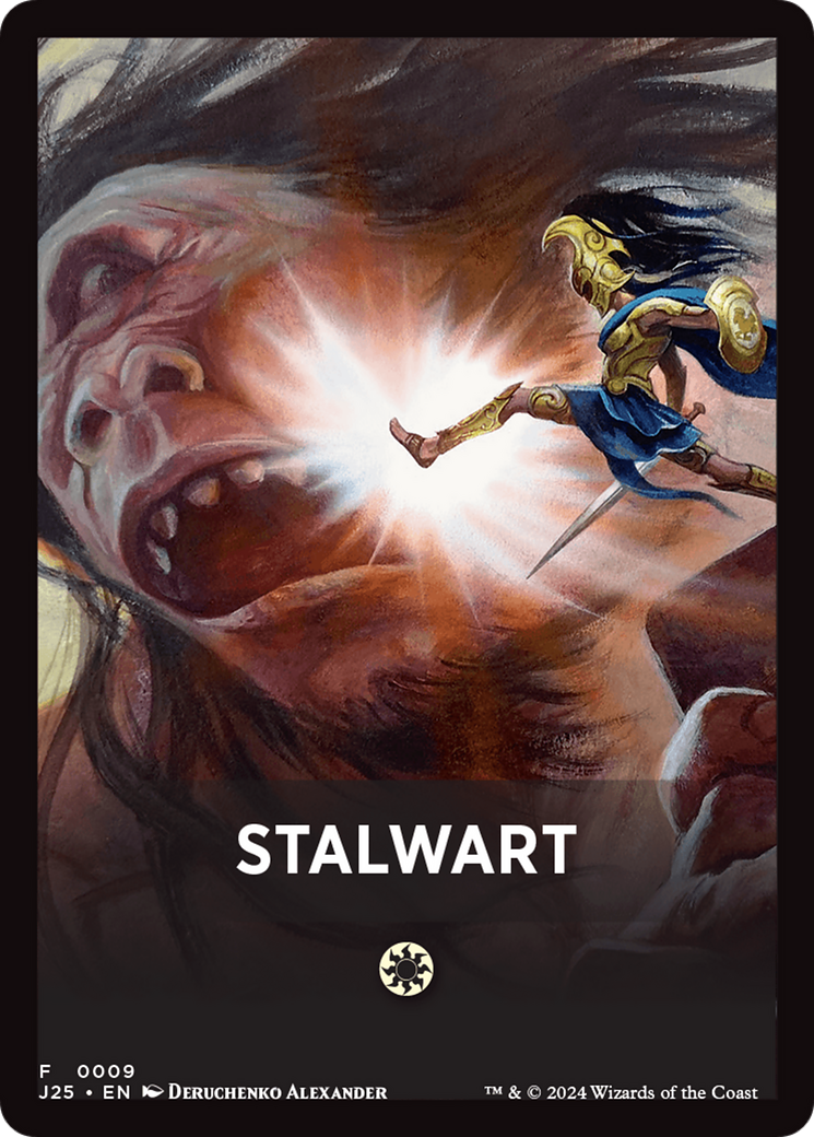 Stalwart Theme Card [Foundations Jumpstart Front Cards] | Galactic Gamez