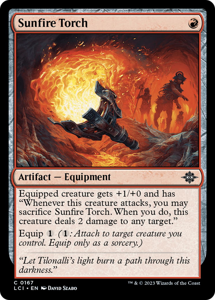 Sunfire Torch [The Lost Caverns of Ixalan] | Galactic Gamez