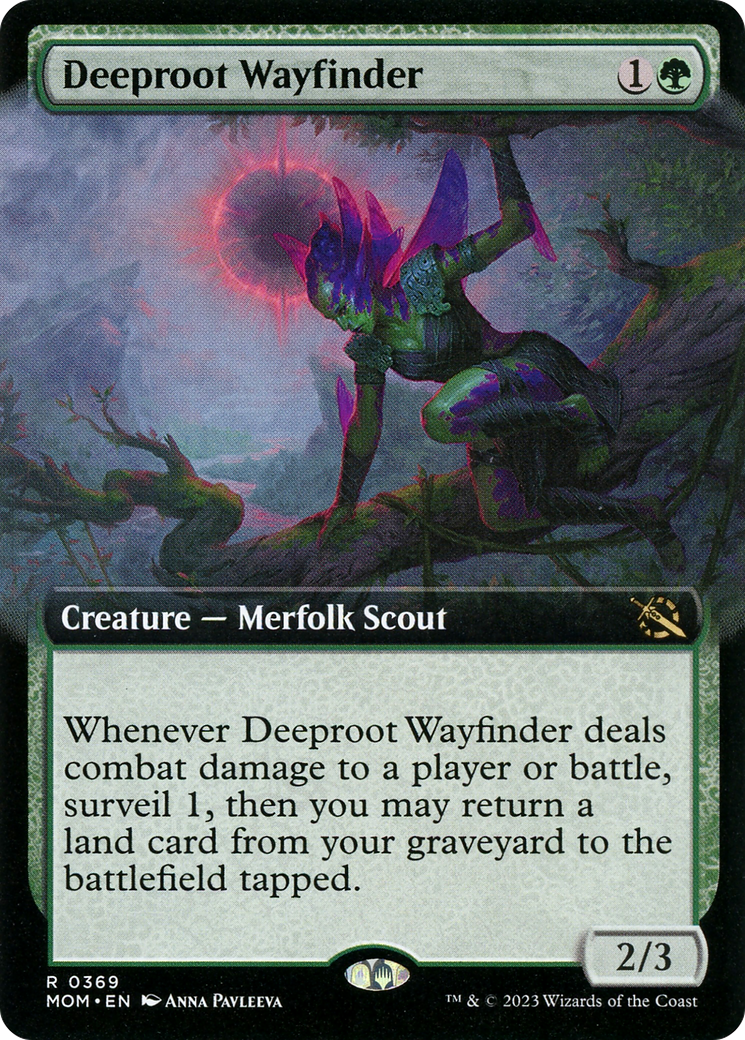 Deeproot Wayfinder (Extended Art) [March of the Machine] | Galactic Gamez