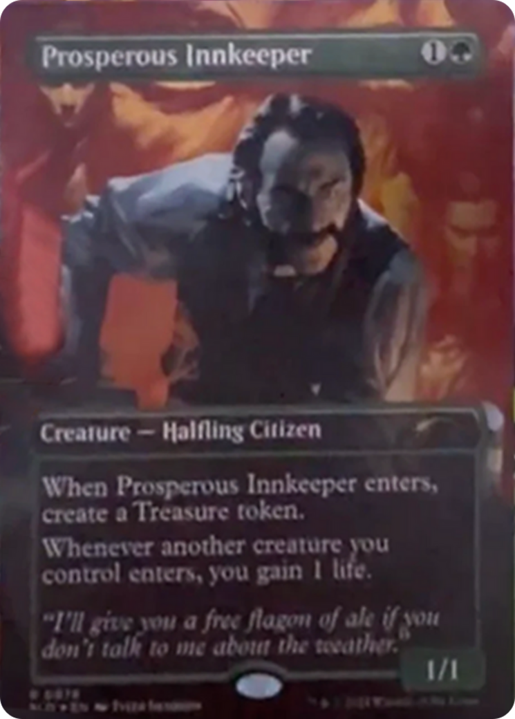 Prosperous Innkeeper (Rainbow Foil) [Secret Lair Drop Series] | Galactic Gamez