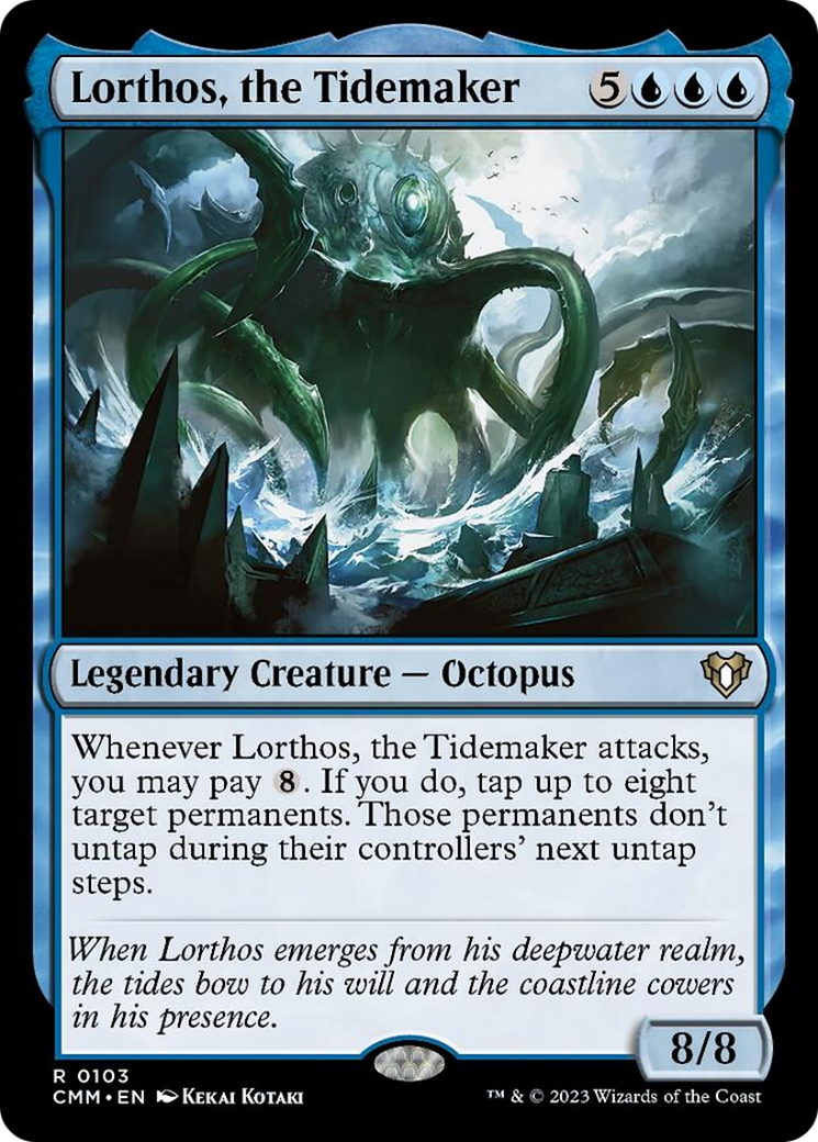 Lorthos, the Tidemaker [Commander Masters] | Galactic Gamez