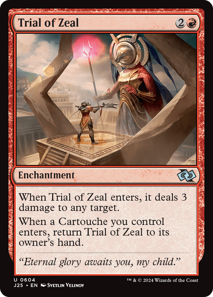 Trial of Zeal [Foundations Jumpstart] | Galactic Gamez